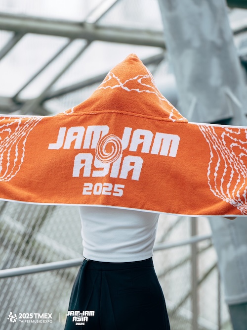 Jam的怕你冷_JJA毛巾帽(橘色款)