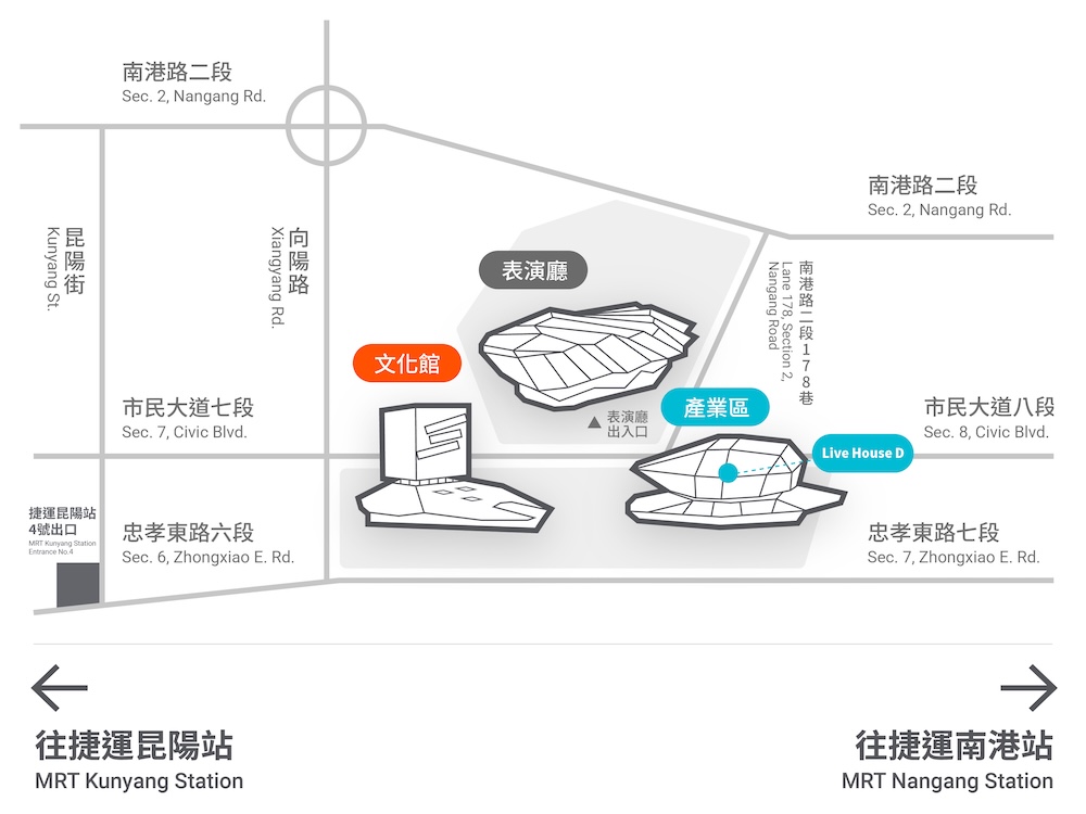 北流地圖