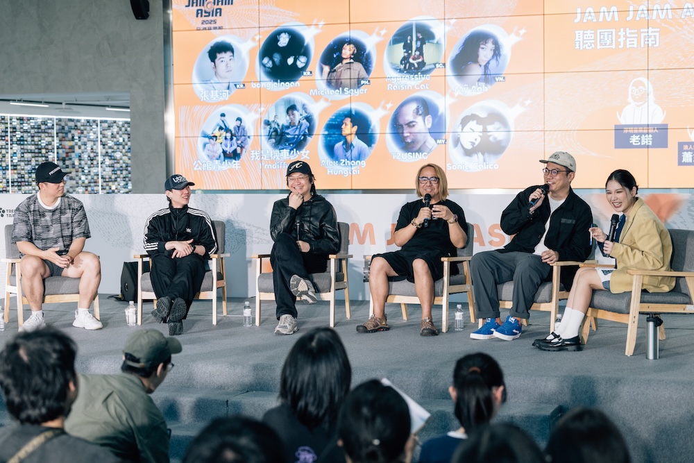 JAM JAM ASIA 聽團指南由五位策展人分享策展理念,並加碼分享今年的各項亮點活動