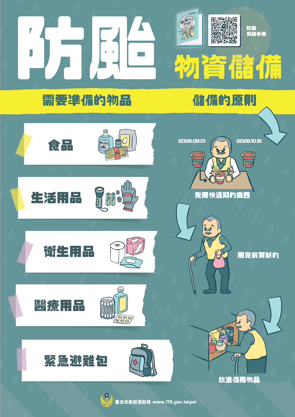 【防災宣導】提升防颱意識,降低颱風災害發生機率