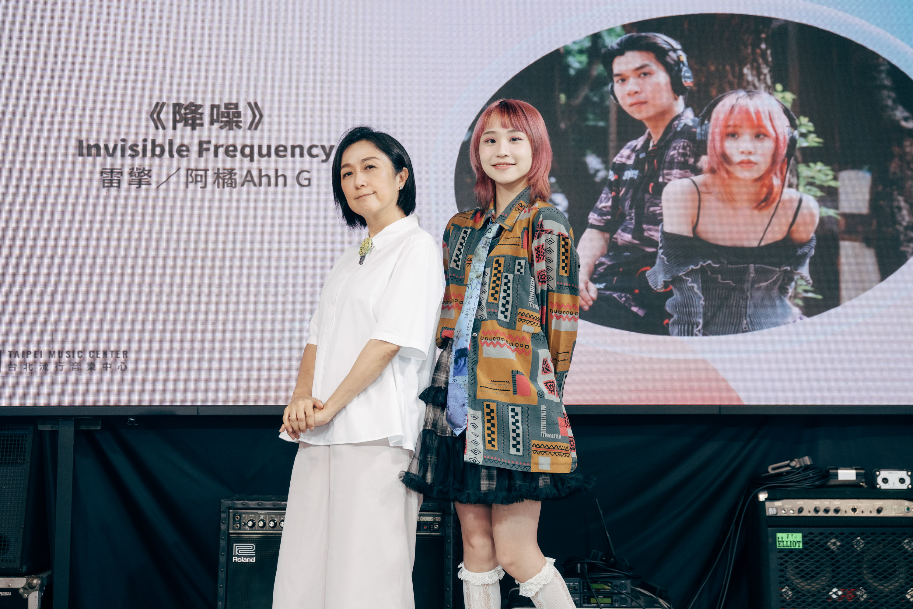 2023年拿下「臺北音樂不斷電」評審團大獎的阿橘 Ahh G 分享攜手雷擎創作北流五週年共創計畫創作曲〈降噪〉的創作靈感、歌詞意境