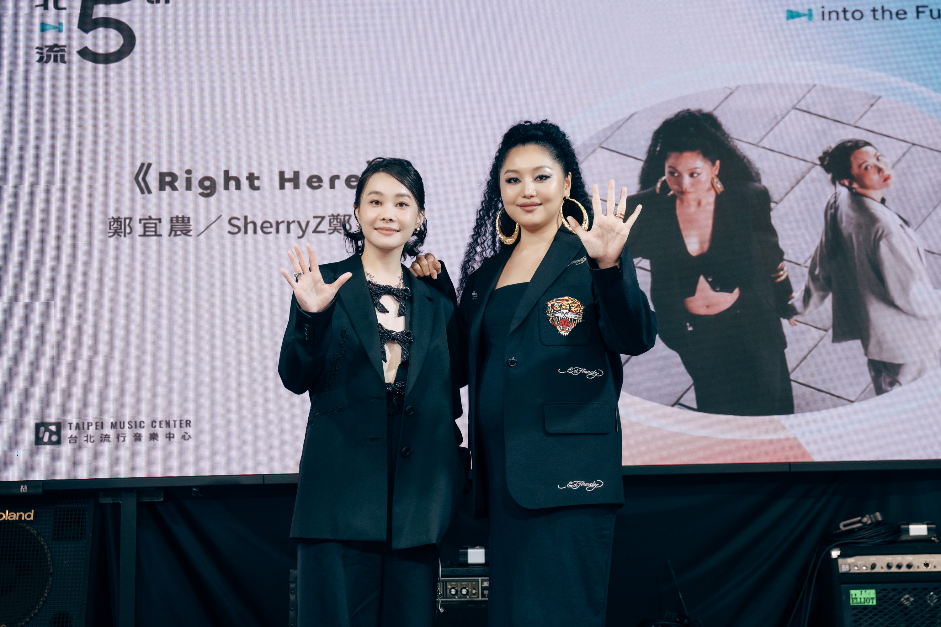 鄭宜農與入圍金曲新人的鄭雙雙暢談本次合作的北流五週年共創計畫創作曲〈Right Here〉
