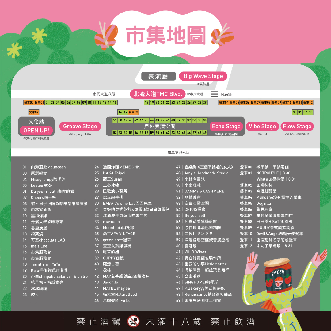 【樂食百寶袋】把各地特色美食一次搬進音樂節現場