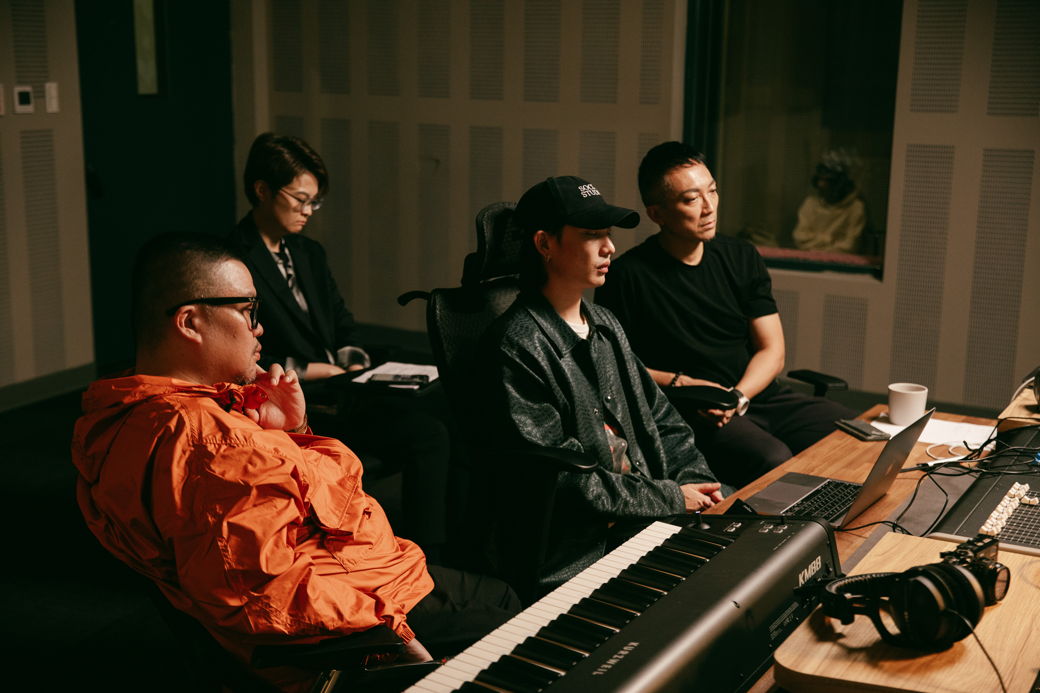 顏社主理人迪拉胖、StreetVoice音樂頻道總監小樹,以及音樂製作人米奇林MCKY共組節目評審團