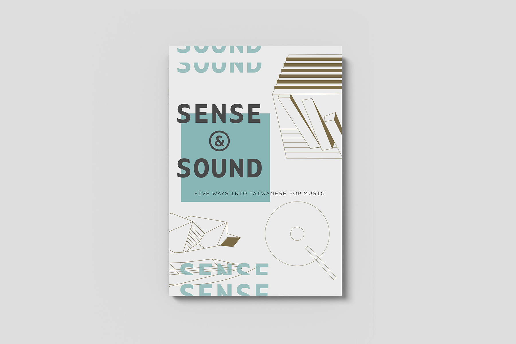 The cover design of the TMC’s 5th Anniversary Special Edition, Sense & Sound: Five Ways into Taiwanese Pop Music, incorporates visual elements inspired by TMC’s three venues.