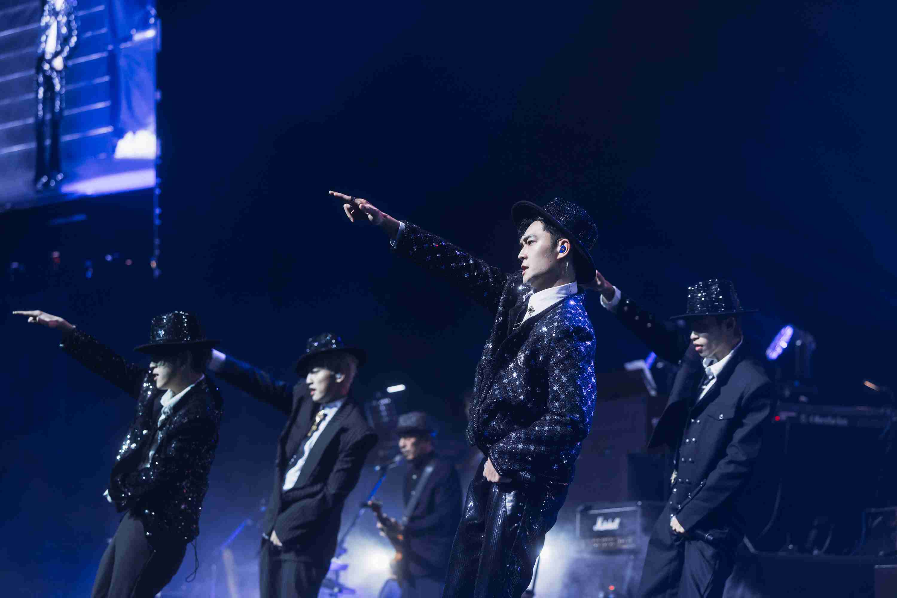 U_NUS特別在舞台上載歌載舞跳起帥氣帽子舞。圖/北流提供