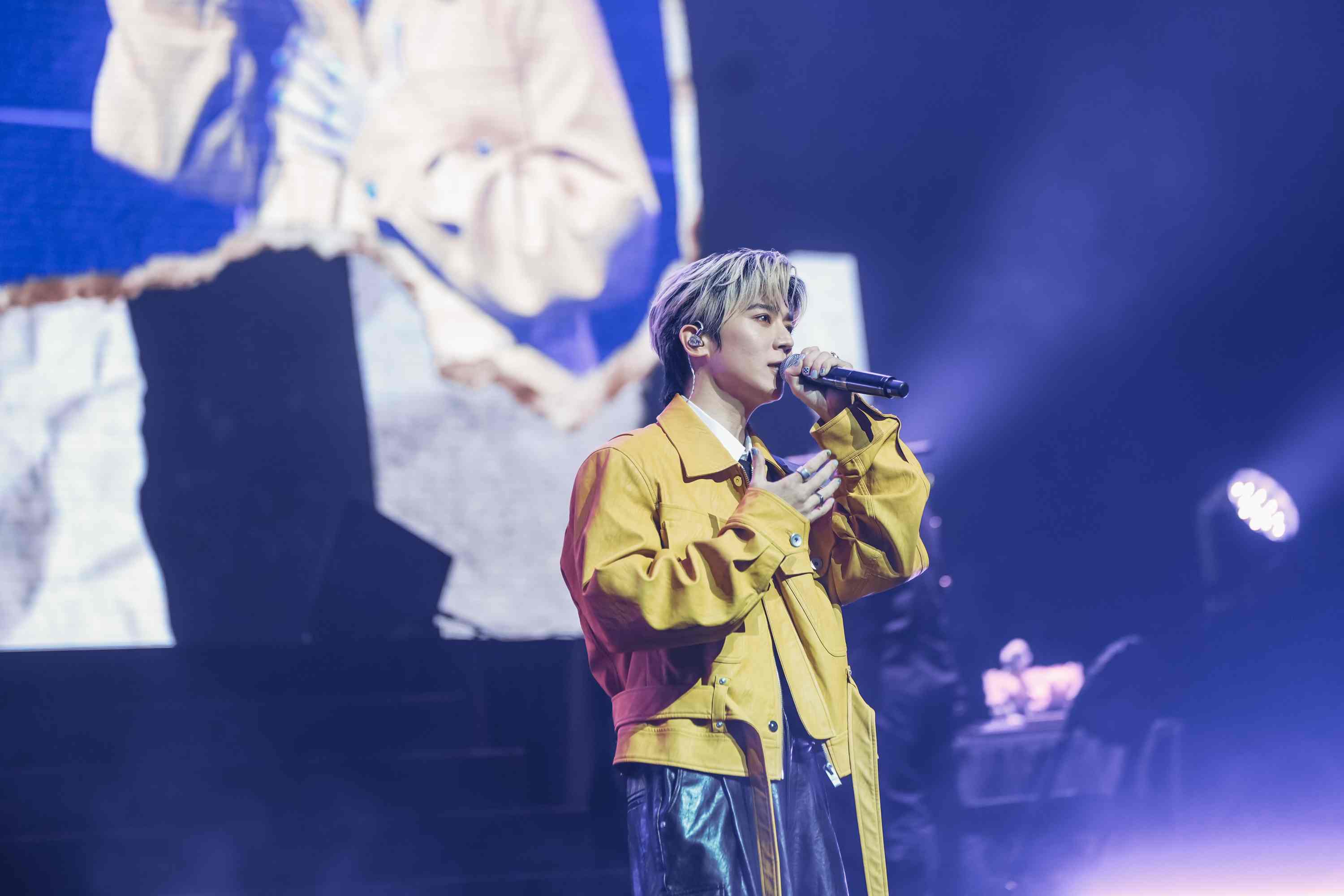 Bii畢書盡此次翻唱〈愛我別走〉及〈大海〉，將這次舞台視為自己出道15年「回望起點」。圖/北流提供