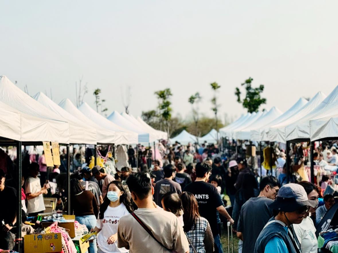 歡樂島大血拚示意圖：小樹市集