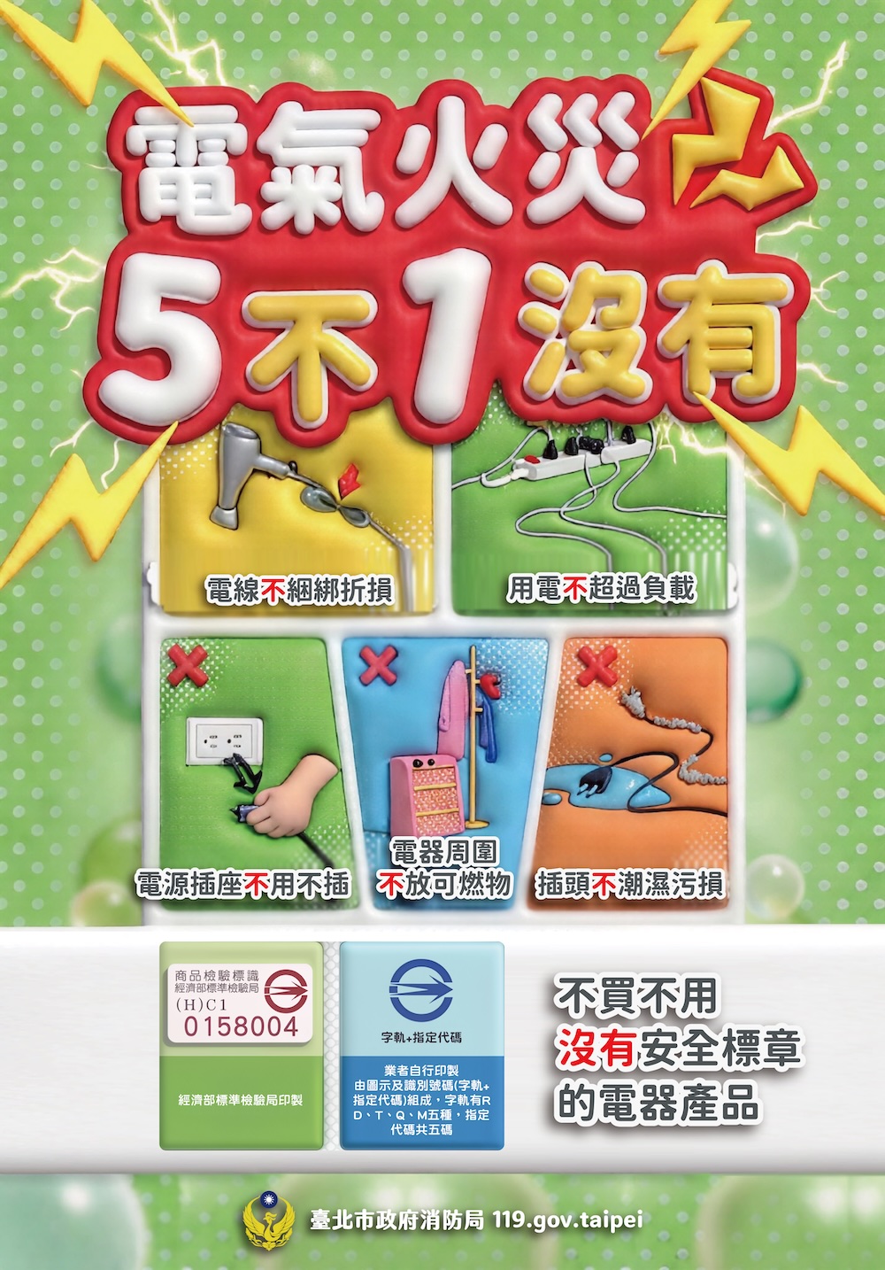 電氣火災5不1沒有