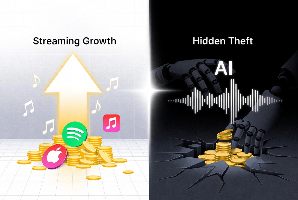 串流詐欺：音樂產業的隱形危機