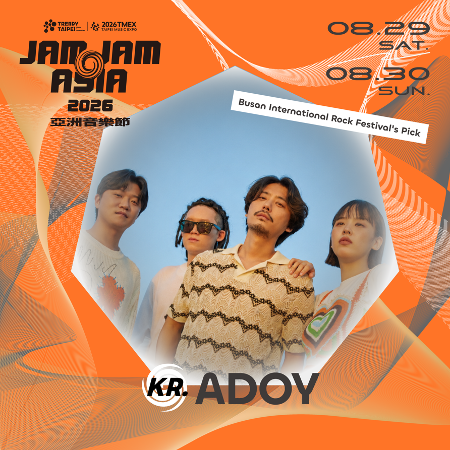 【2026 JAM JAM ASIA】卡司－ADOY [KR]。圖/北流提供