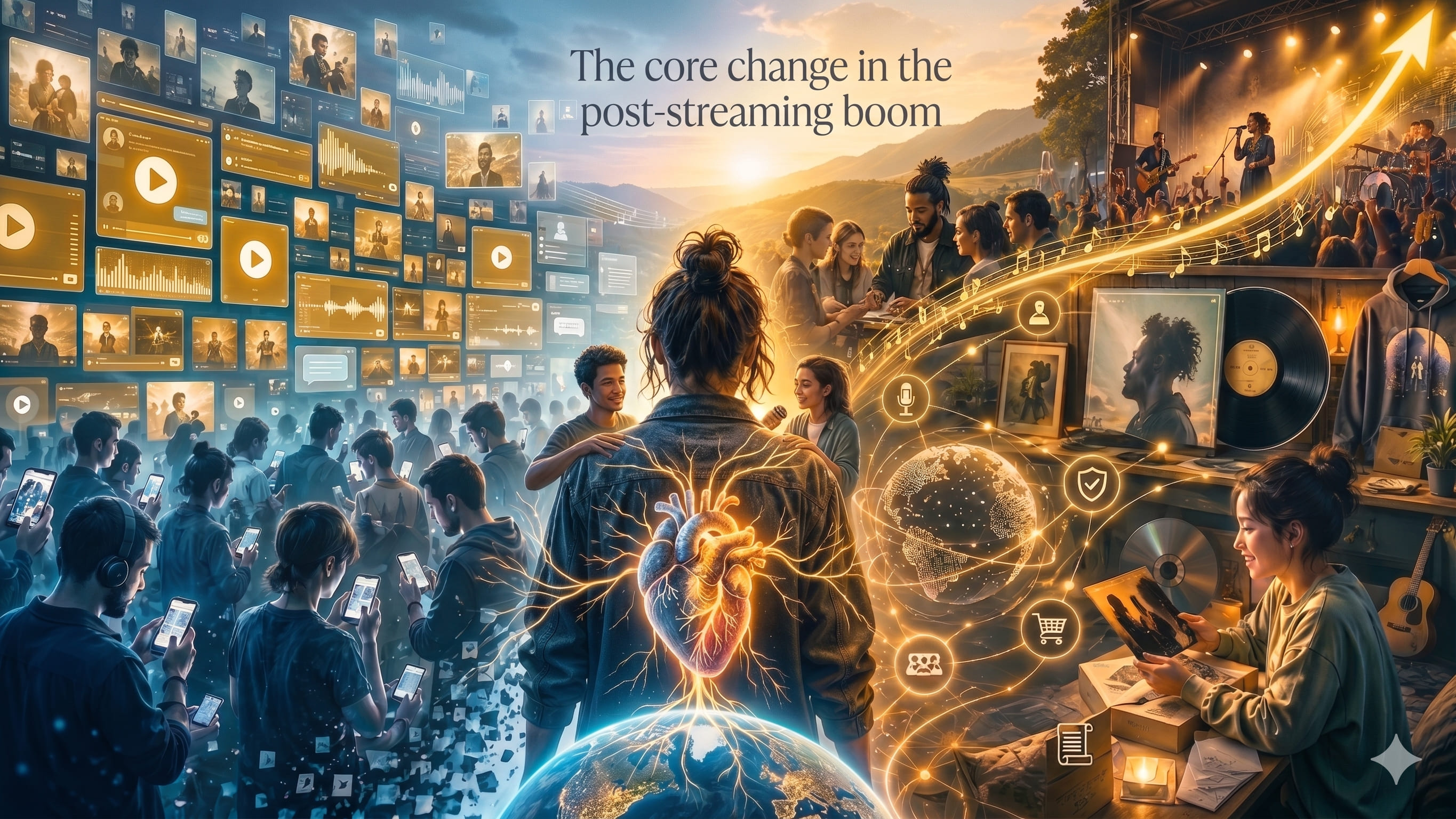 音樂興發現｜2026上半年全球音樂產業現況分析：從串流紅利到價值重構