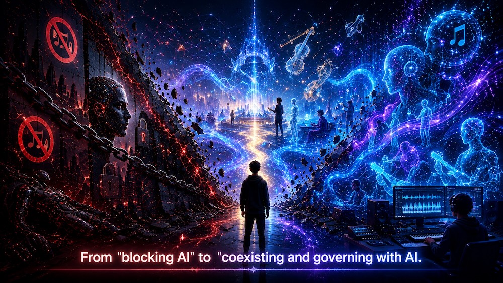 音樂興發現｜AI從偵測走向透明：全球唱片產業啟動AI音樂標示計畫