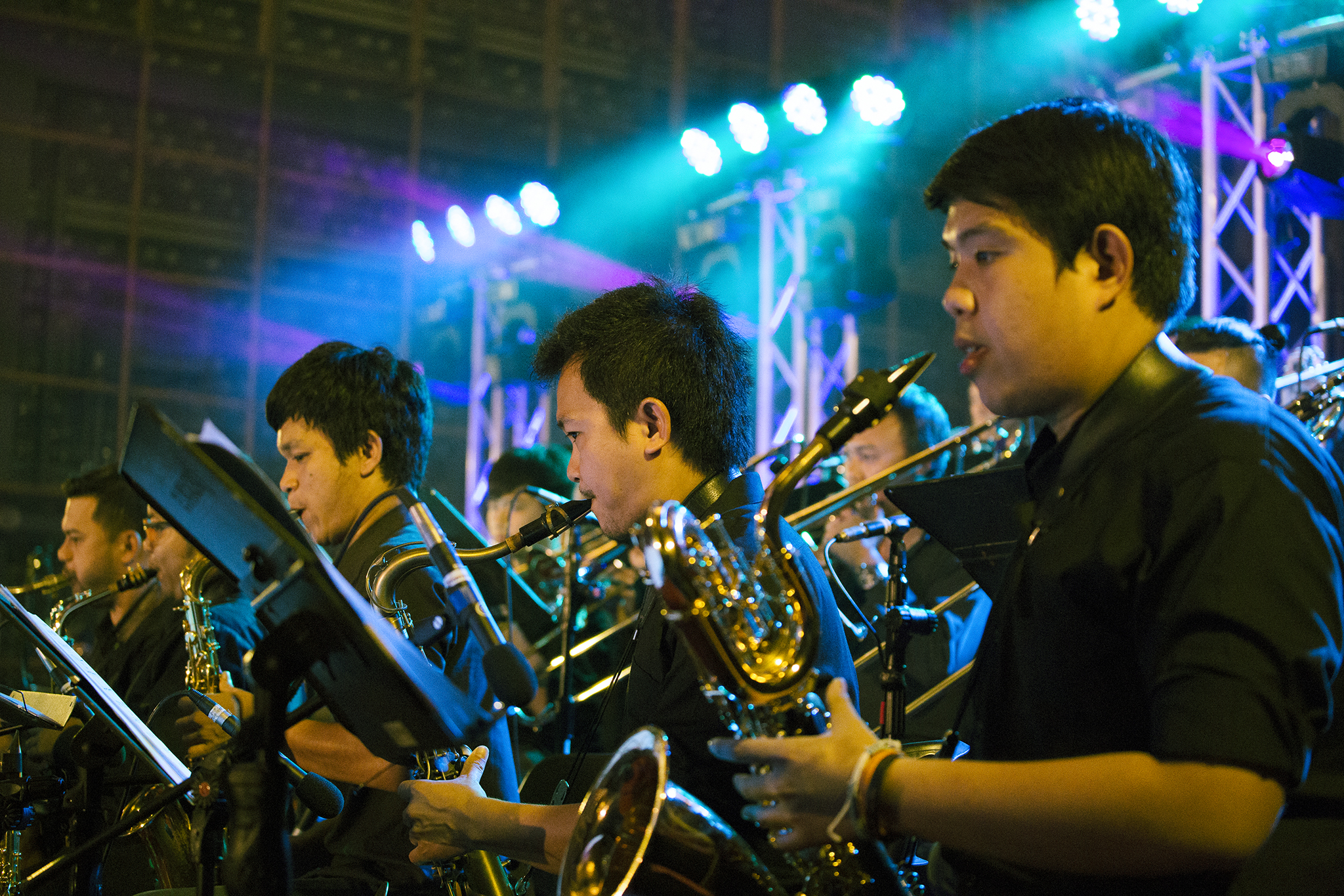 主舞台第二天演出團體：泰國蘭實爵士大樂團 RSU Jazz Orchestra